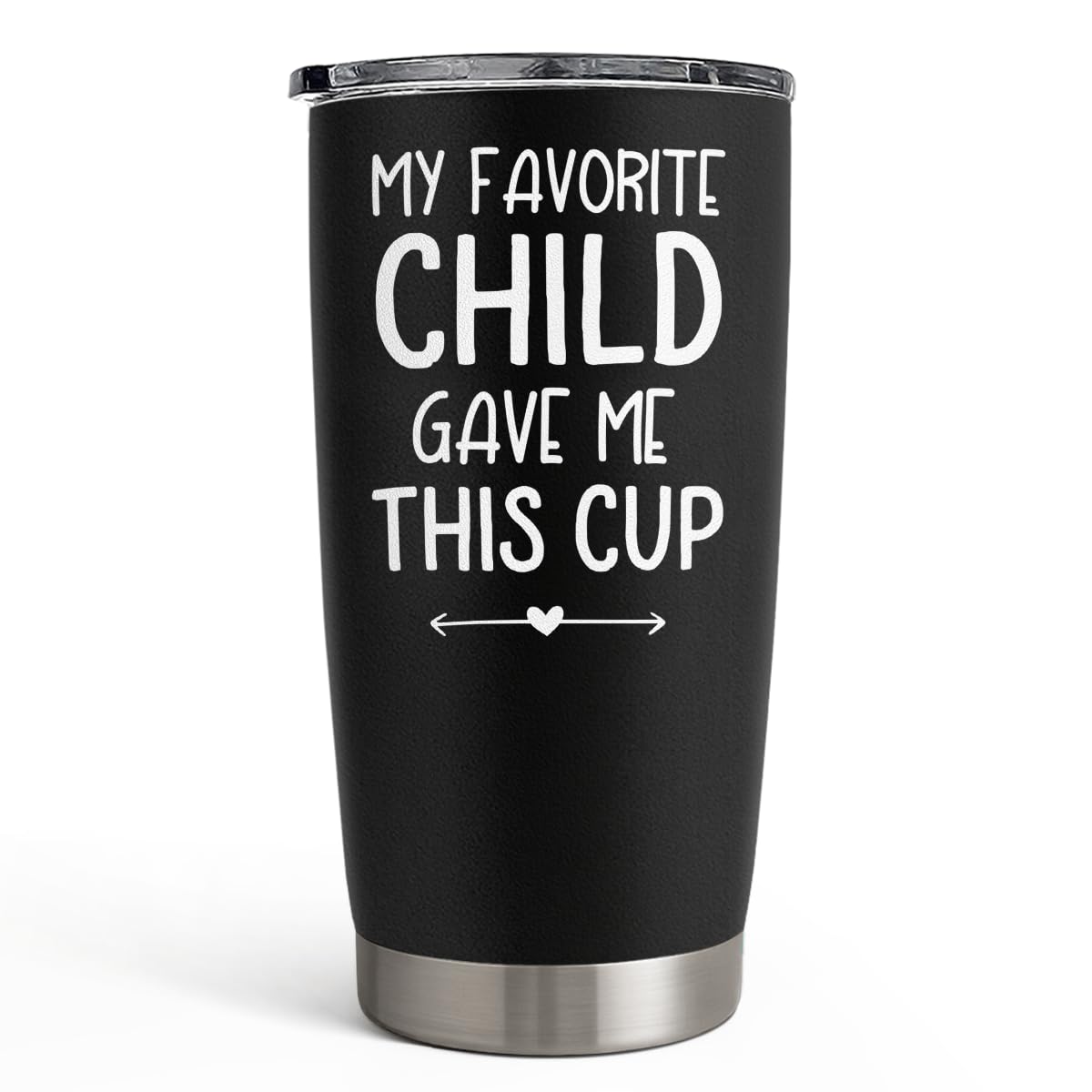 SANDJEST Best Dad Ever Tumbler with Lid - Dad Nutrition Facts 20oz Insulated Stainless Steel Mug - Coffee Mug for Travel Outdoor Sport Office, Gift for Father’s Day Birthday