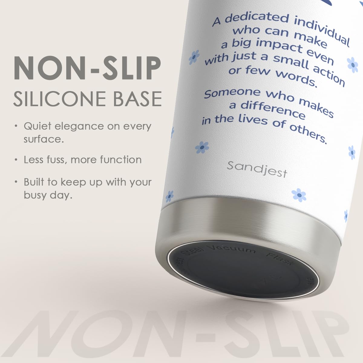 SANDJEST Best Dad Ever Tumbler with Lid - Dad Nutrition Facts 20oz Insulated Stainless Steel Mug - Coffee Mug for Travel Outdoor Sport Office, Gift for Father’s Day Birthday