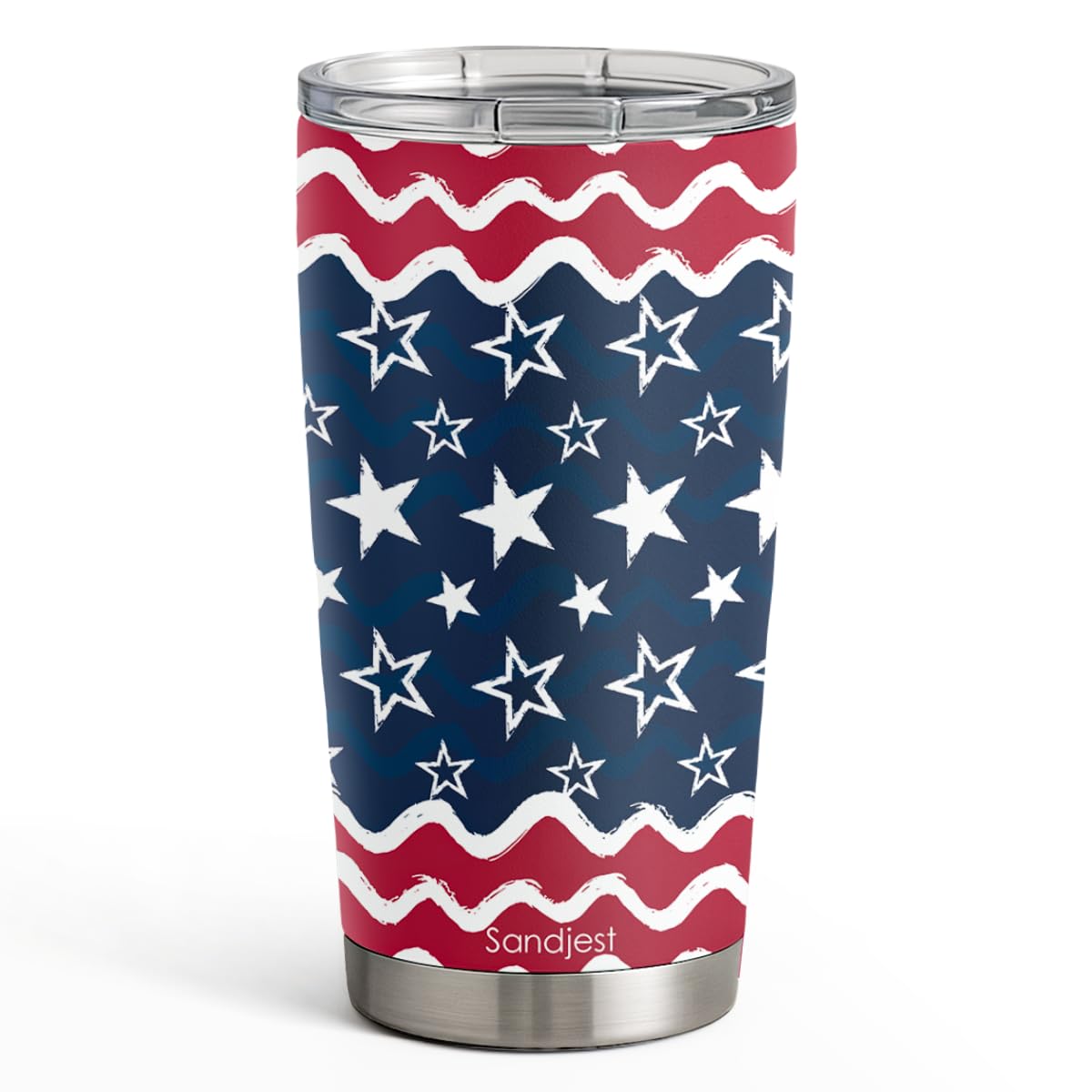 SANDJEST Best Dad Ever Tumbler with Lid - Dad Nutrition Facts 20oz Insulated Stainless Steel Mug - Coffee Mug for Travel Outdoor Sport Office, Gift for Father’s Day Birthday