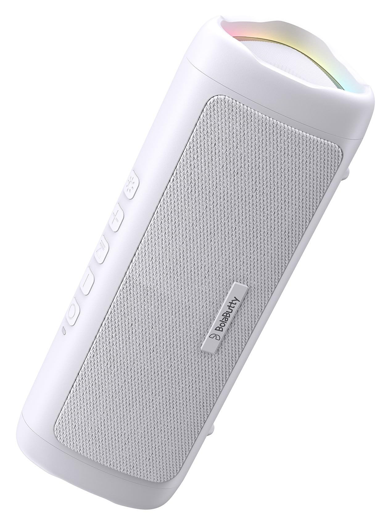 BolaButty Bluetooth Speaker with HD Sound, Portable Wireless, IPX5 Waterproof, Up to 20H Playtime, TWS Pairing, BT5.3, for Home/Party/Outdoor/Beach, Electronic Gadgets, Birthday Gift (Black)