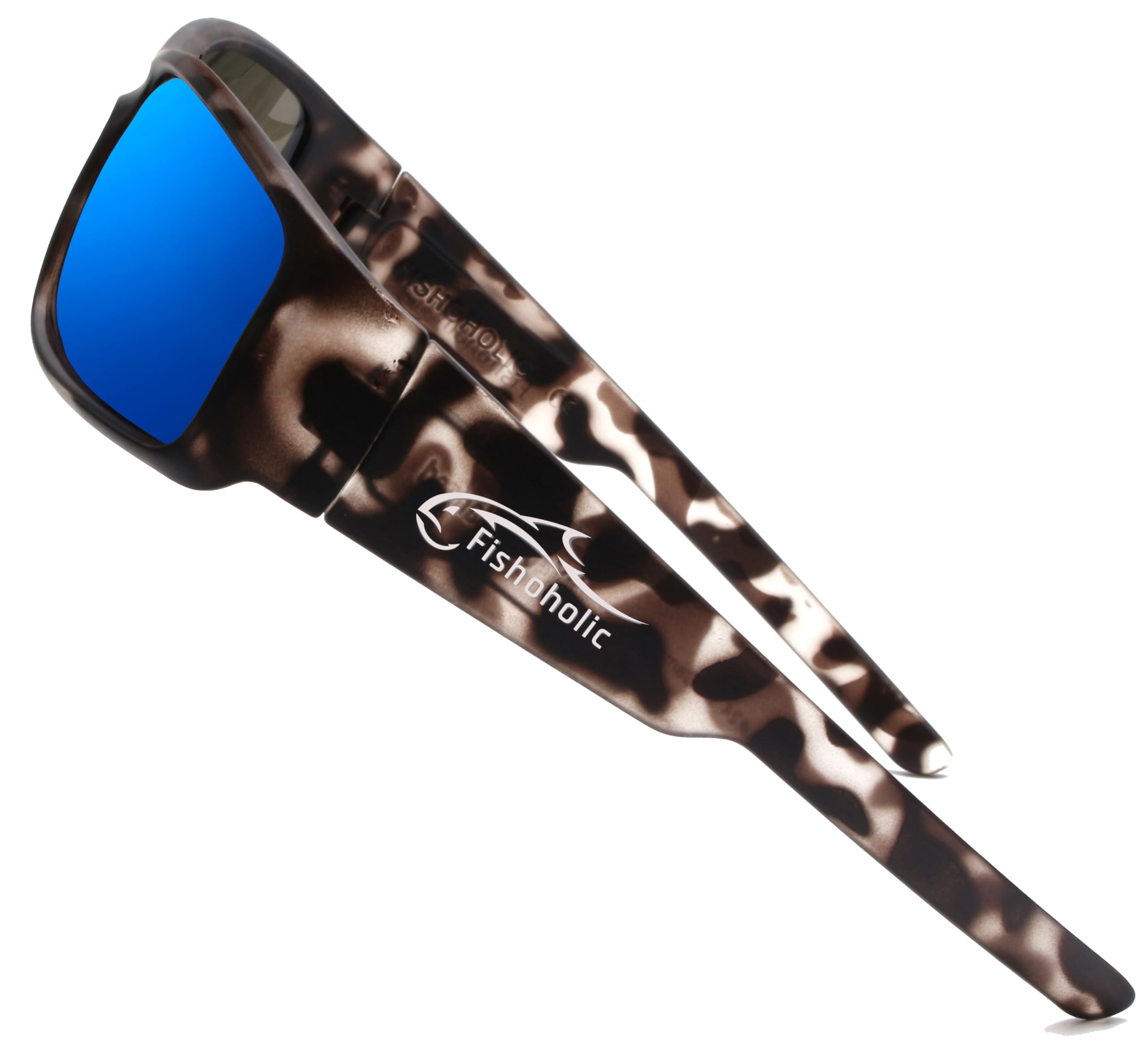 Fishoholic Polarized Fishing Sunglasses UV400 (14 Options) Fishing Gift with Hard Case & Pouch