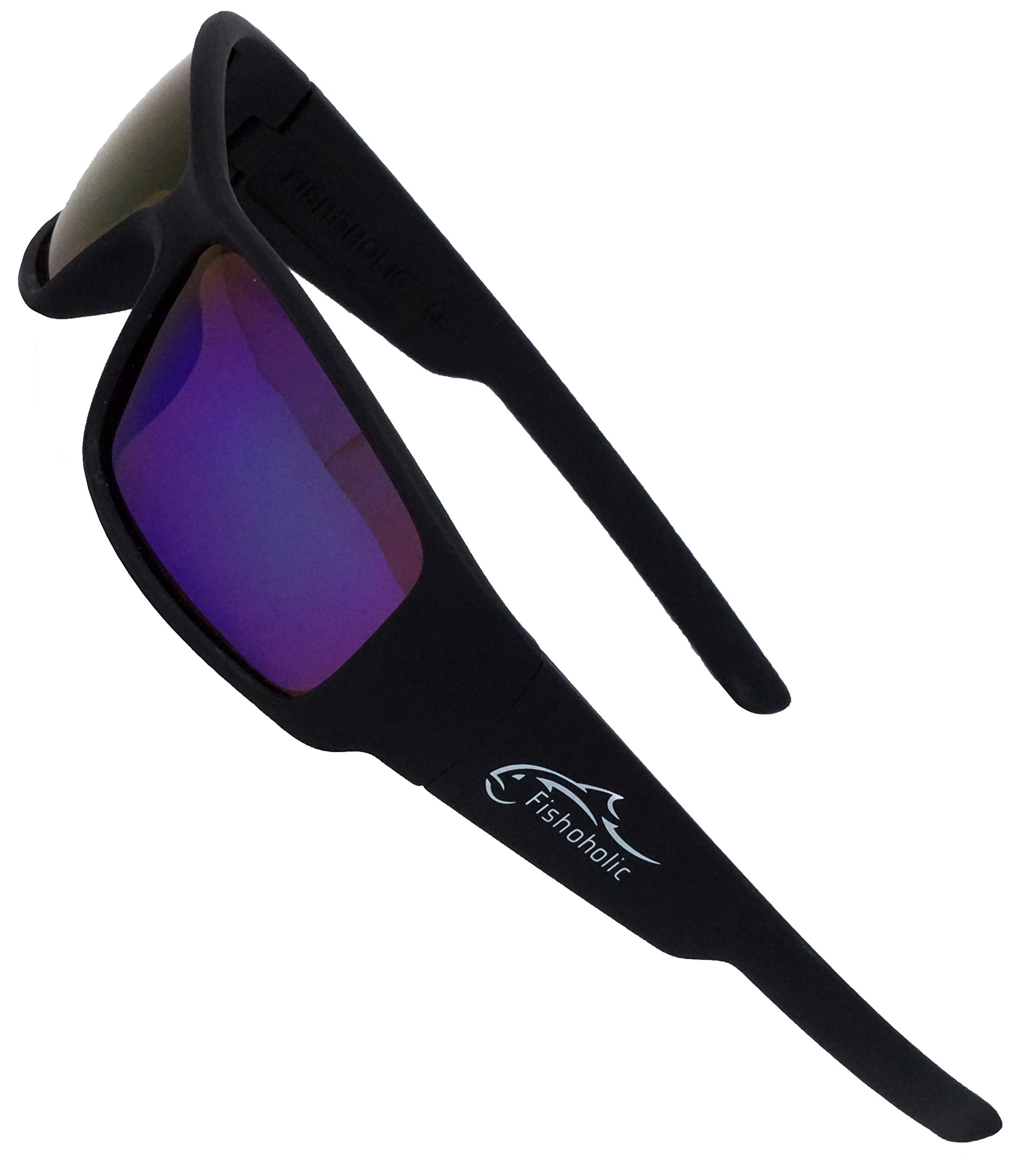 Fishoholic Polarized Fishing Sunglasses UV400 (14 Options) Fishing Gift with Hard Case & Pouch