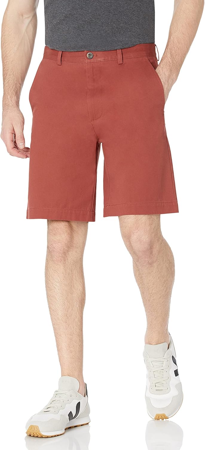 Amazon Essentials Men's Classic-Fit 9" Chino Shorts